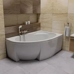 Ванна акрилова Ravak Asymmetrc 150x100 права CB41000000 - мініатюра 4