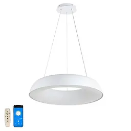 Люстра LED Levistella 797MD6018 (580) WH, 80W, білий, сучасний стиль з пультом та управлінням через додаток