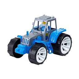 Дитяча іграшка Трактор BAMS 0 007/6BMS (Blue) кольорова кабіна, 28х20х23 см