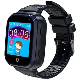 Смарт-годинник Gelius Pro GP-PK007 (Ocean) Black Kids smart watch with GPS tracker (Pro GP-PK007 (Ocean) Black)