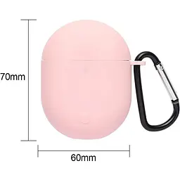 Чохол BeCover Silicon для Xiaomi Redmi Buds 3 Pro Pink (707464) - мініатюра 3