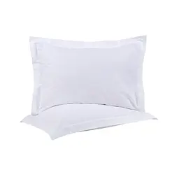 Наволочки сатин Lotus Home - Dakota Modern білий 50x70+5 (2 од)