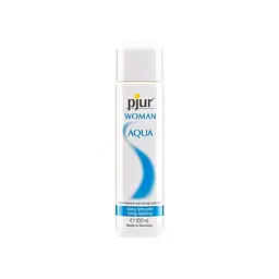 Лубрикант на водній основі Pjur Woman Aqua для інтенсивного ковзання, зволоження та догляд, 100 мл