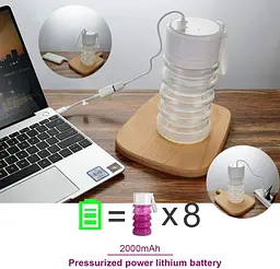 Портативний блендер/соковичавниця OU-1018 White-USB Rechargeable Aifeel New - мініатюра 4
