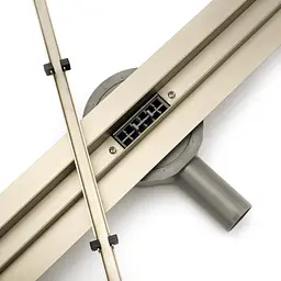 Душовий канал Rea Neo Slim mirror gold pro 50 см REA-G5692 - мініатюра 2