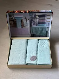 Подарунковий набір рушників Gold Soft Life 50х70см + 50х90см + 70х140см pbe0049594