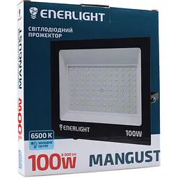 Прожектор світлодіодний Enerlight Mangust 100Вт 6500K (MANGUST100SMD80С) - мініатюра 5