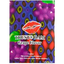 Латексна серветка One Latex Dental Dams Grape 1 шт. - мініатюра 5