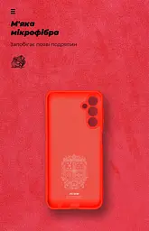 Чехол ArmorStandart ICON для Samsung A24 4G (A245) Camera cover Red (ARM68003) - мініатюра 4