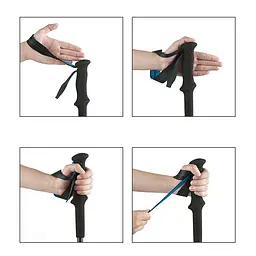 Трекінгова палиця Naturehike ST08 NH18D020-Z, 120 см, бордова - мініатюра 3