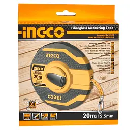 Рулетка Ingco 20 м x 12.5  мм скловолокно (HFMT8120) - мініатюра 6