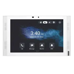 Відеодомофон 10” WiFi Akuvox S567A White SIP Android з камерою та Bluetooth (00-00002555) - мініатюра 1