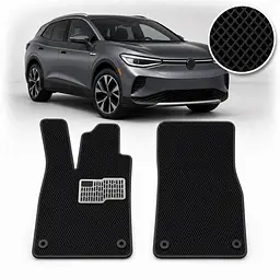 Килимки в салон передні EVA для Volkswagen ID.4 2020- (Металевий підп'ятник) 2 шт