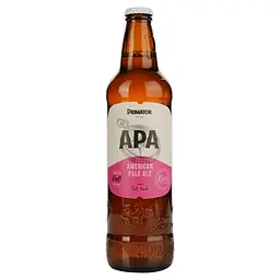 Уцінка. Пиво Primator APA світле 5.2% 0.5 л 
