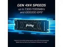 SSD-накопичувач Kingston FURY Renegade 2 TB (SFYRD/2000G) - мініатюра 9