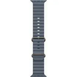 Смарт-годинник Apple Watch Ultra 3 GPS + Cellular 49mm Natural Titanium Case with Anchor Blue Ocean Band (MEWH4QP/A) - мініатюра 6