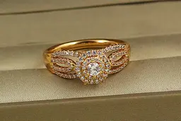 Кільце Xuping Jewelry Сюзерен р 20 золотисте