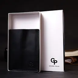 Шкіряний чоловічий гаманець GRANDE PELLE 12х14,5х1 см acs0026941 - мініатюра 8