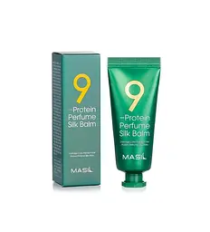 Незмивний бальзам з протеїнами для пошкодженого волосся 9 Protein Perfume Silk Balm Masil 20 мл - мініатюра 2