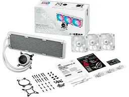 Система водяного охолодження Asus ROG Strix LC III 360 ARGB White Edition (90RC00T2-M0UAY0) - мініатюра 9