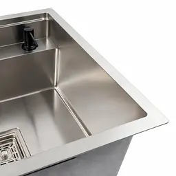 Кухонна мийка прихована нержавійка Platinum TZ 50x50, Нержавіюча сталь - мініатюра 6