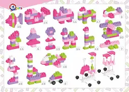 Конструктор ТехноК Building Blocks 90 деталей (6535) - мініатюра 2
