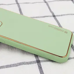 Шкіряний чохол Xshield для Apple iPhone 14 Pro Max 6.7" Зелений / Pistachio - мініатюра 2