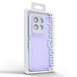 Защитный чехол для Motorola G75 5G, фиолетовый, ShadeX, противоударный, матовый, панель PC+TPU, защита всего корпуса, амортизация ударов при падении, ArmorStandart (ARM82762) - мініатюра 3