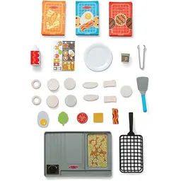 Ігровий набір Melissa & Doug Water WOW Набір для грилю (SM93239/6074893) - мініатюра 4