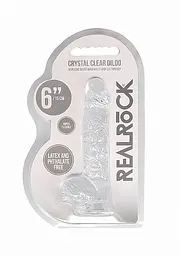 Фалоімітатор - Realrock Dildo 6" Transparent