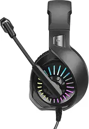 Дротові навушники Xtrike Me Gaming RGB Backlight GH-890, USB, 3.5mm, 2.2m, black - мініатюра 2