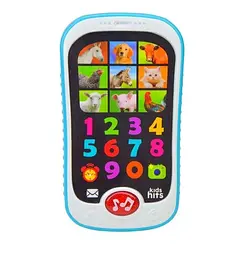Іграшка музичний телефон Kids Hits KH03/001 Блакитний shop (6904182558318)