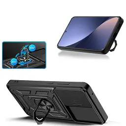 Панель BeCover Military для Xiaomi 12 5G Black (710019) - мініатюра 3