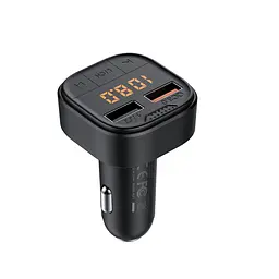 FM-трансмітер ArmorStandart ASF1 18W QC3.0 2xUSB black (ARM82826) - мініатюра 2