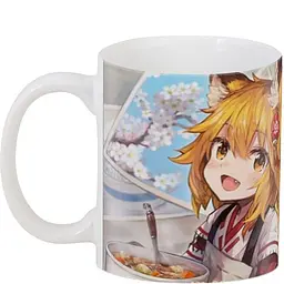 Кухоль GeekLand Дбайлива 800-річна дружина The Helpful Fox Senko-san FSS 02.05 330 мл бронзовий - мініатюра 3