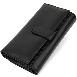 Універсальний жіночий гаманець ST Leather 19388 чорний - мініатюра 2