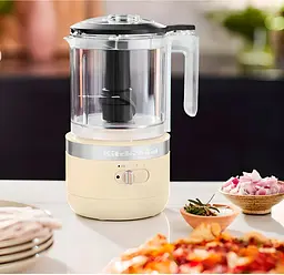 Кухонний комбайн KitchenAid Cordless 5KFCB519 Almond Cream [5KFCB519EAC] [80436] - мініатюра 8