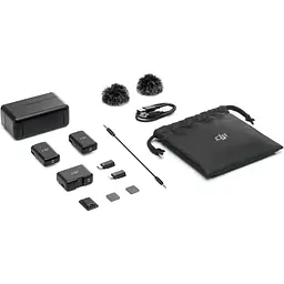Мікрофонна радіосистема DJI Mic 2TX+1RX+Charging Case (CP.RN.00000198.01) [91917] - мініатюра 7