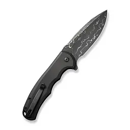 Ніж cкладний Civivi Praxis C18026E-DS1 Damascus чорне лезо - мініатюра 2