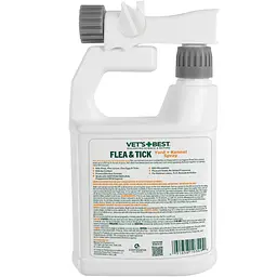 Протипаразитарний спрей для дому Vet's Best Flea & Tick Home Yard + Kennel Spray 945 мл vb10349 - мініатюра 2