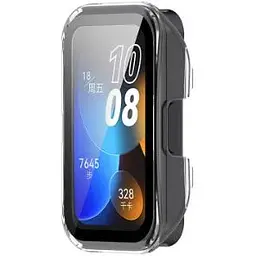 Чохол-накладка DK для Huawei Band 8 / 9 Пластик Gloss Glass Full Cover (016251) (clear) - мініатюра 3