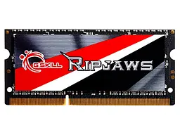 Пам'ять для ноутбуків G.Skill 8 GB SO-DIMM DDR3L 1600 MHz Ripjaws (F3-1600C9S-8GRSL)