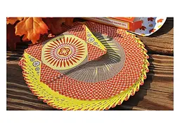 Карти гральні United States Playing Card Company Tally-Ho Autumn Circle Back (THACB) - мініатюра 6