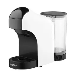 Кофеварка капсульная Ardesto 0.8 л капсулы Nespresso, Nescafe Dolce Gusto белая