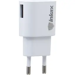Зарядний пристрій INKAX CD-08 Travel charger + Type-C cable 1USB 1A White - мініатюра 2