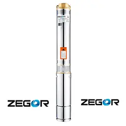 Насос глибинний відцентровий Zegor 4SDM214-0,75 кабель 8 м + ремкомплект 30412 - мініатюра 2