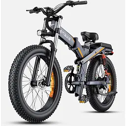 Електровелосипед Engwe X-24 Gray [En-X24-gray] [105730] - мініатюра 2
