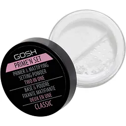 Основа під макіяж пудрова Gosh Prime'n Set Primer & Mattifying Setting Powder 2 in 1 розсипчаста, 001 Classic, 7 г - мініатюра 2