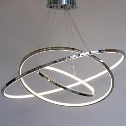 Підвісна люстра Friendlylight Wheel 3 Chrome FL5126 - мініатюра 2