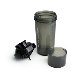 Шейкер спортивний Smart Shake Slim Gunsmoke Black 500 мл - мініатюра 2